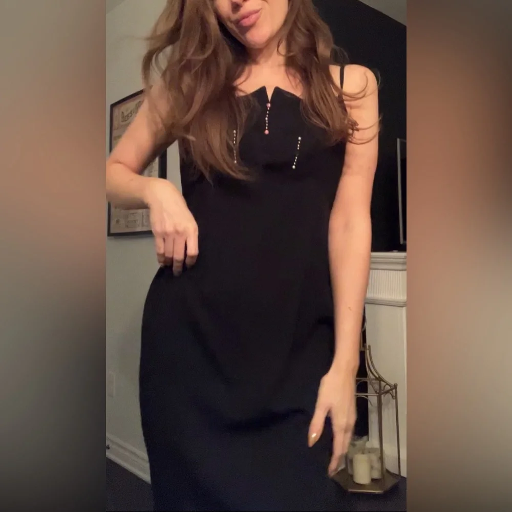 Vintage little black dress - Picture 3 of 10